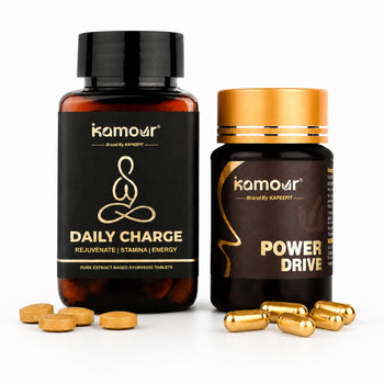 Kamour 7-Day Booster Combo — Stamina, Energy & Confidence Support for Men